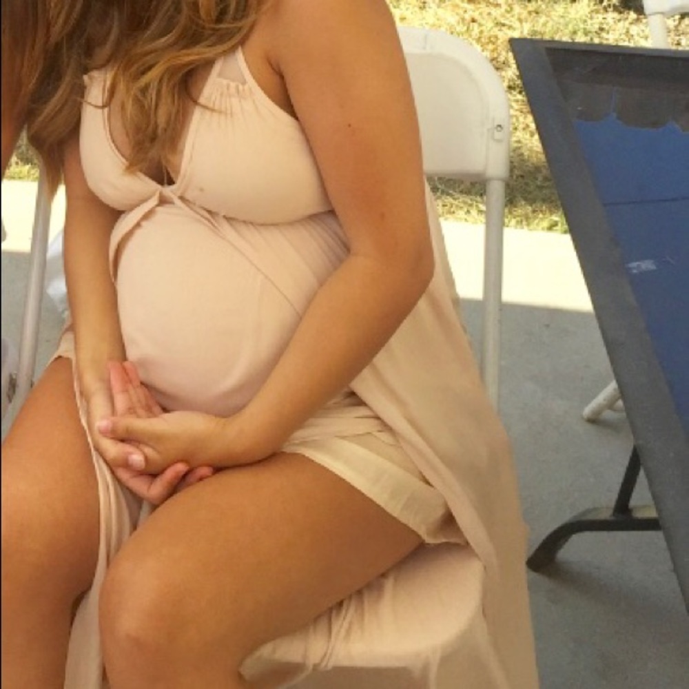 Cream dress